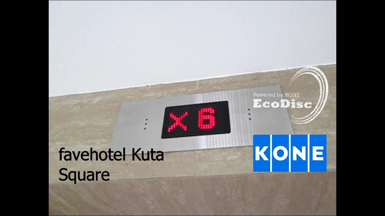 Retake 1 - KONE MonoSpace Elevators at (CLOSED) favehotel Kuta Square, Bali