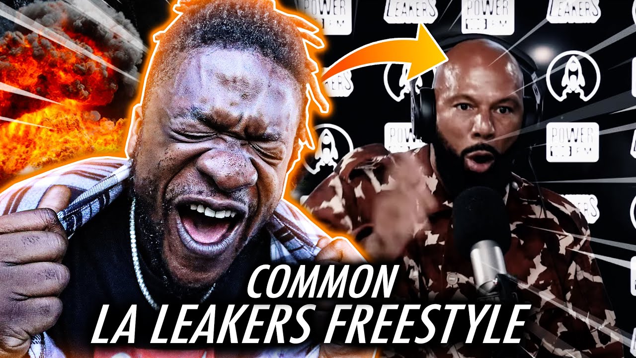 FREESTYLE OF THE YEAR?! | Common  spits 8-Minute Freestyle LA LEAKERS FREESTYLE! (REACTION)