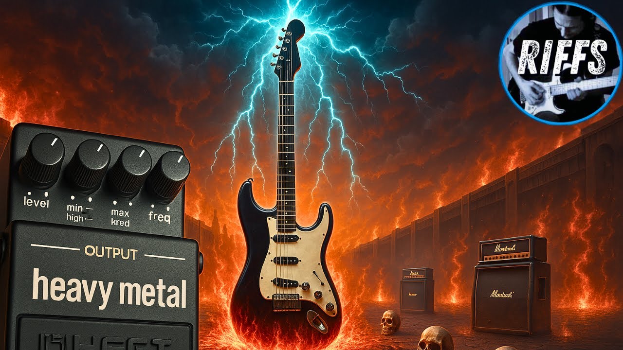 Old School Thrash / Heavy Metal Backing Track in Am