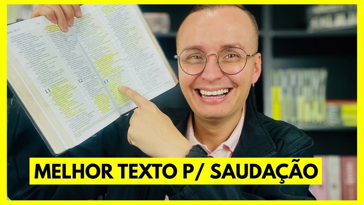 COMO DAR UMA SAUDAÇÃO NA IGREJA DA FORMA CERTA (5 DICAS) | Thalles Villas