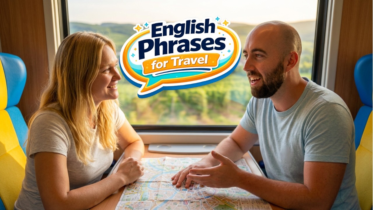 PV3 Phrasal Verbs for Travel | Essential English Phrases Vocabulary for Trips and Everyday Travel