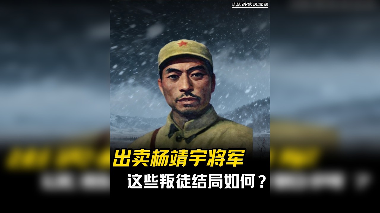 那些出卖杨靖宇将军的叛徒，下场如何？