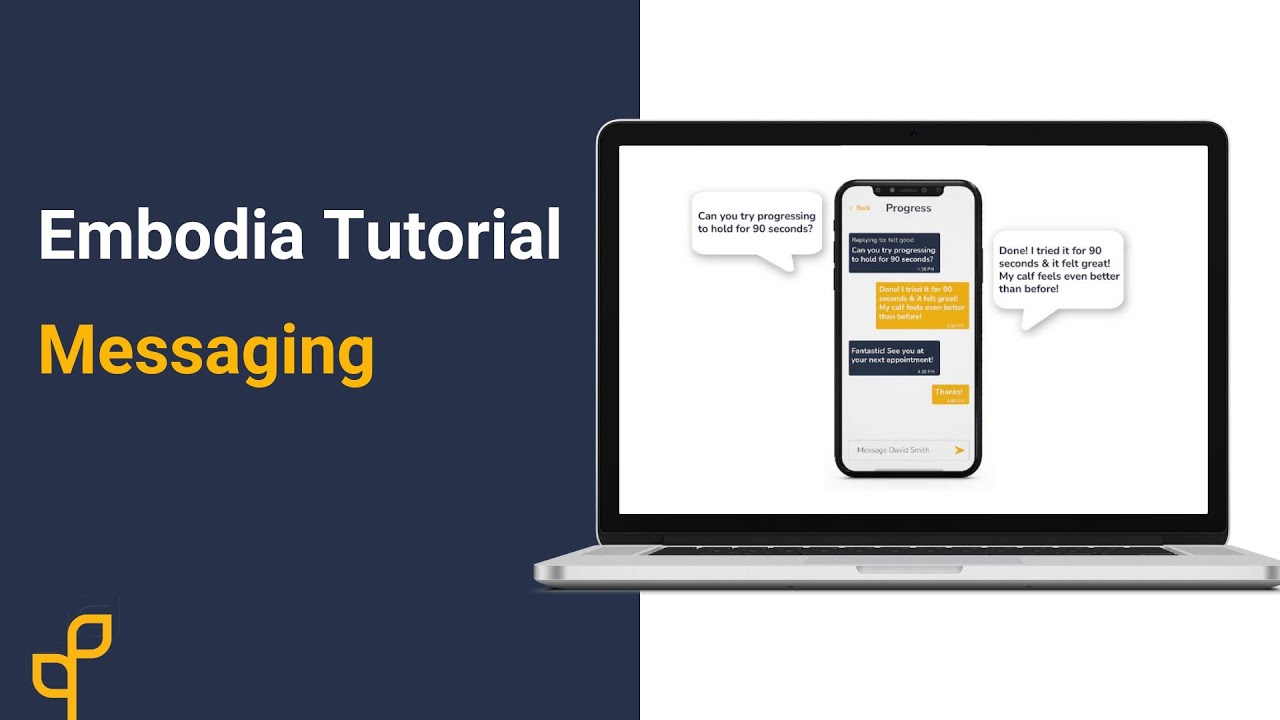 Tutorial | Secure Patient Messaging on Embodia - PHIPA, PIPEDA & HIPAA-Compliant