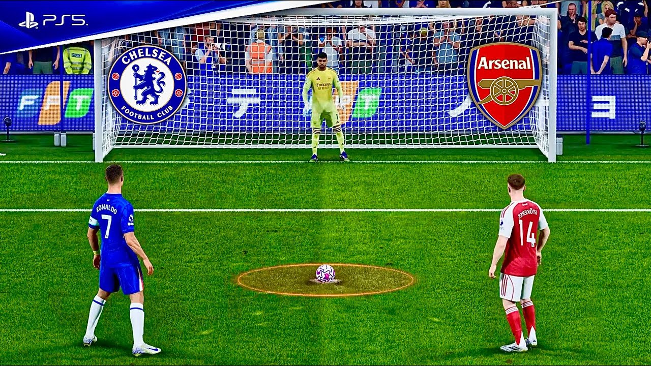 RONALDO, YAMAL, PALMER, HAALAND, SALAH, VINI JR l ARSENAL vs CHELSEA l FC 26 PENALTY SHOOTOUT - PS5