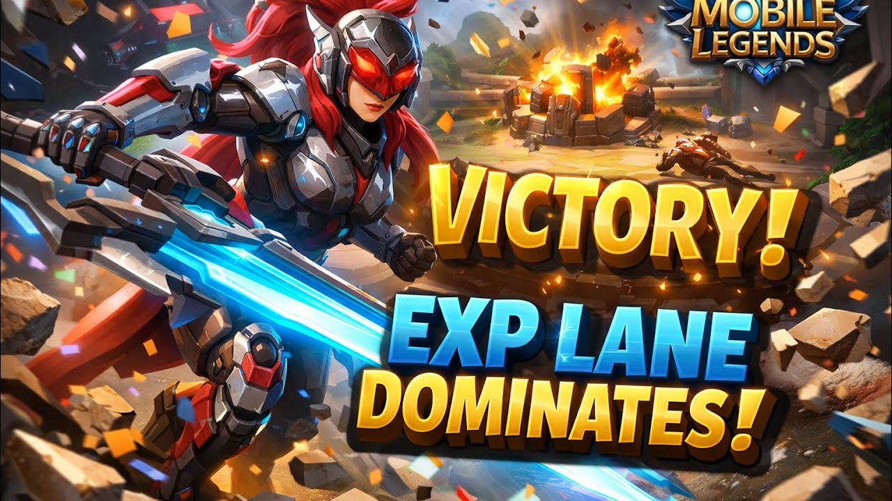 Alpha EXP Lane Monster | Insane vctory performance in Ranked match MLBb.