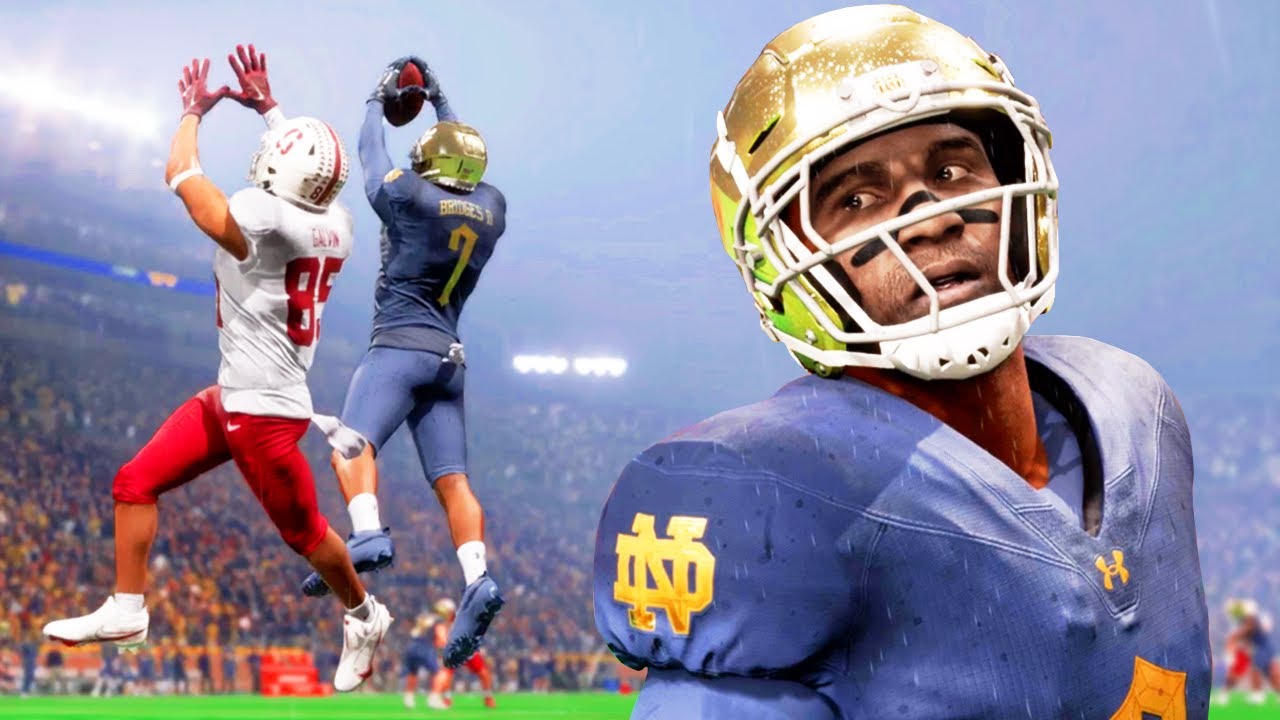 College Football 26 Road To Glory: Breaking Interception Record at Notre Dame!