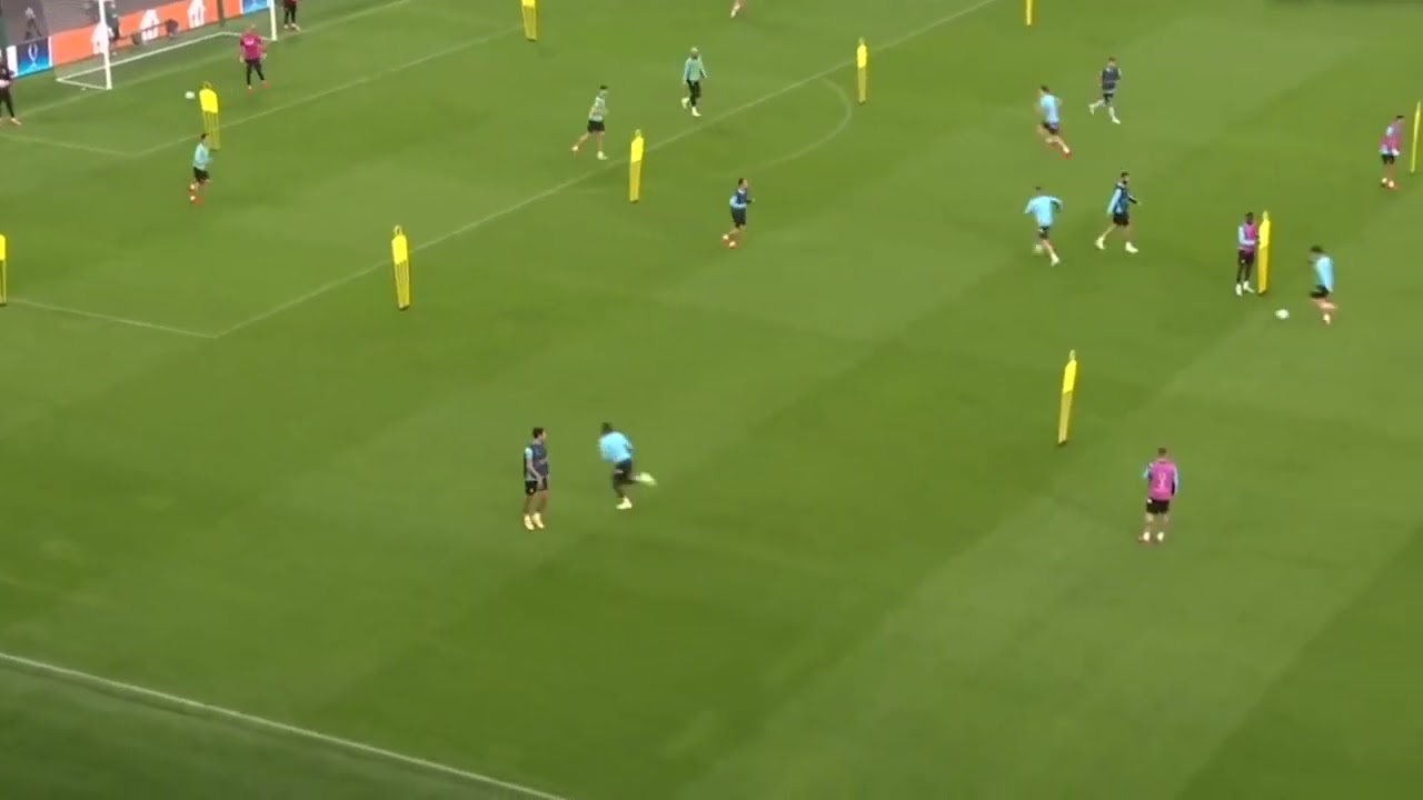 Villarreal - Attacking game Combinations '5v0 GK' | Attacking Soccer Pattern #footballdrills