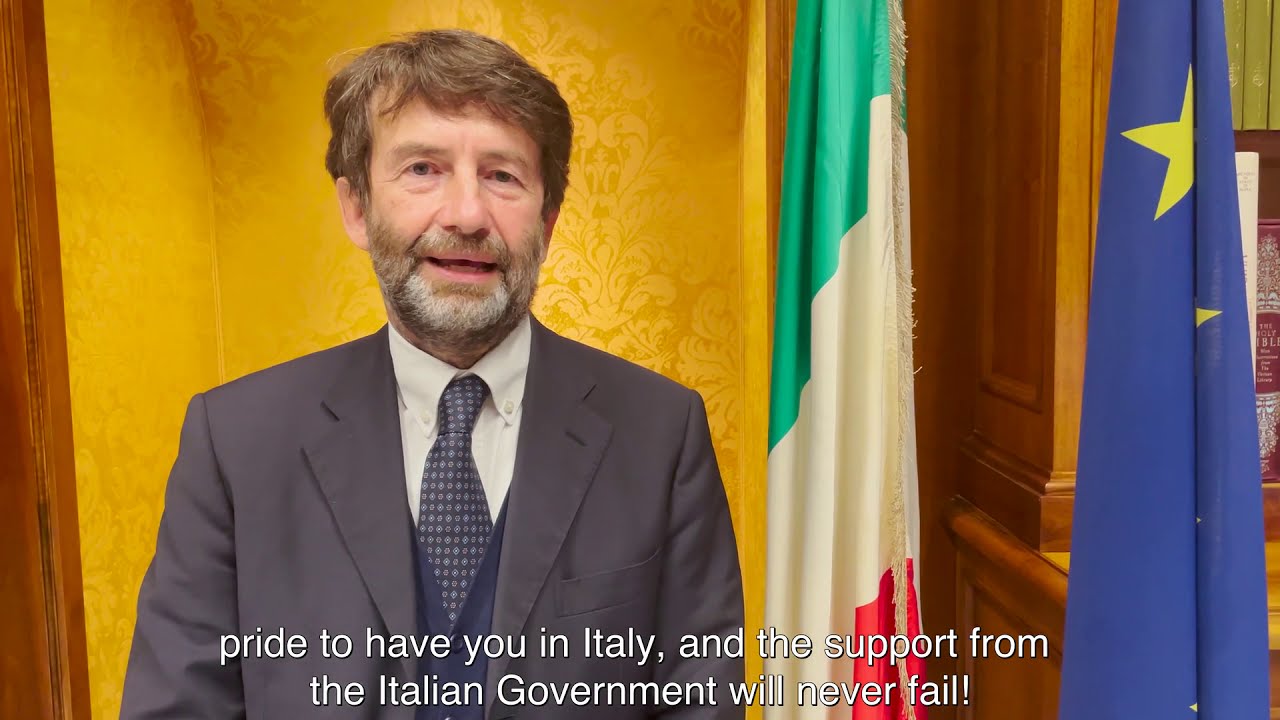 Dario Franceschini, Italian Minister of Cultural Heritage and Activities and Tourism
