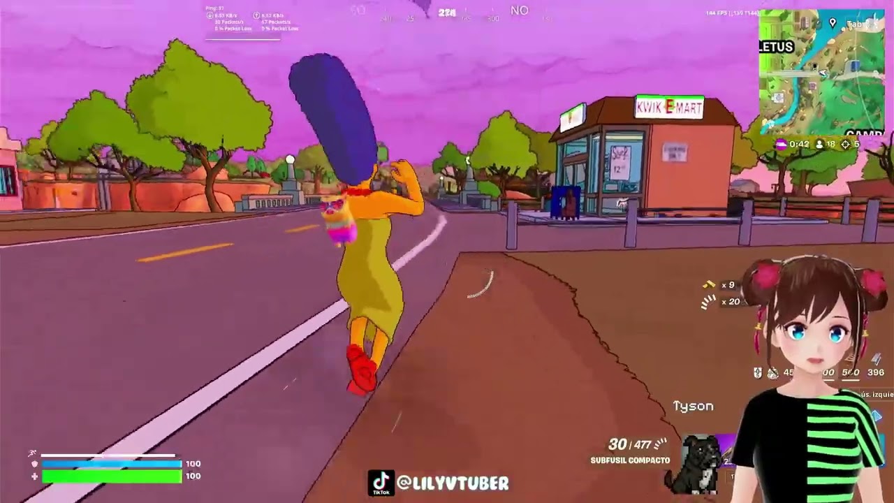 VICTORIA CON SKIN MARGE SIMPSON