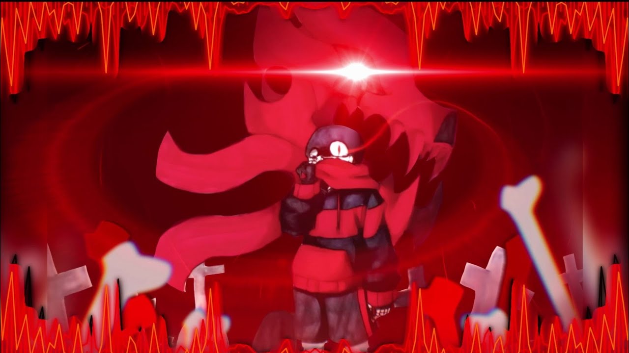 [Chinese AU] polybasictale massacre line Sans Bain's first stage Battle Song Theme - 