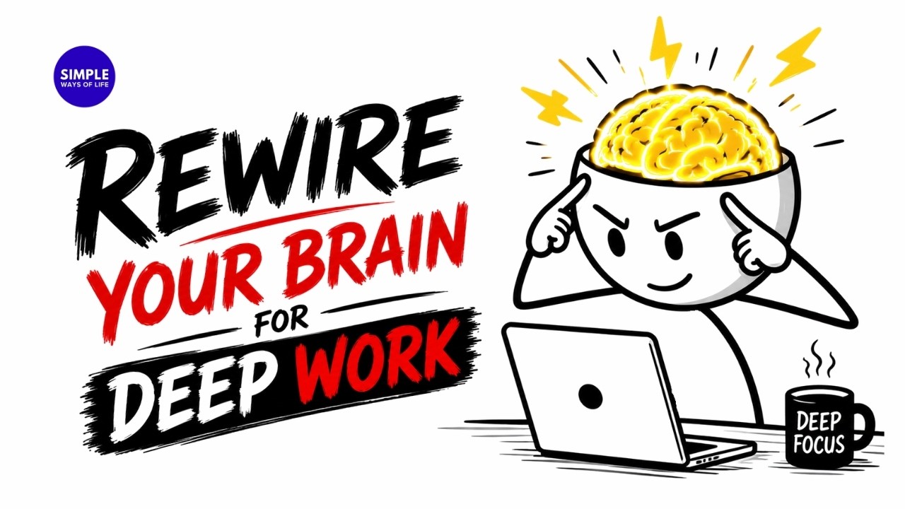 Rewire Your Brain For Effortless Deep Work and Focus | Ultimate Success Hack