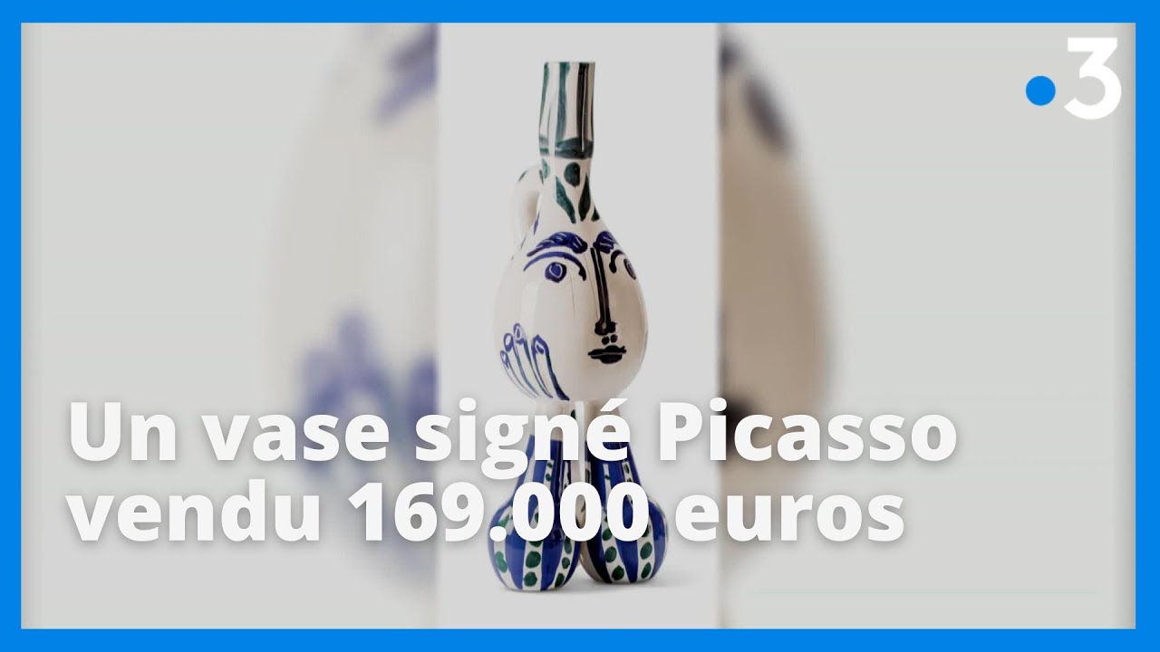 Pour les 50 ans de la mort de Picasso, un vase signé du peintre vendu 169.000 euros aux enchères