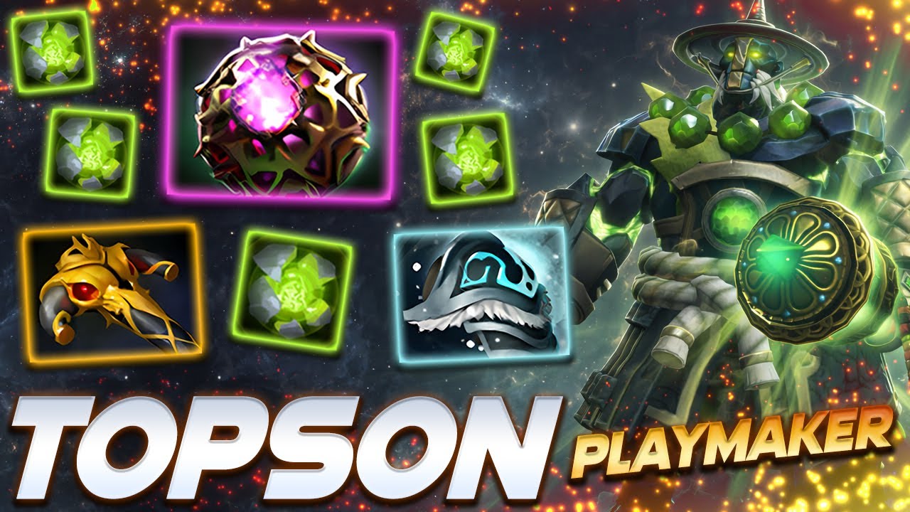 Topson Earth Spirit PLAYMAKER - Dota 2 Pro Gameplay [Watch & Learn]