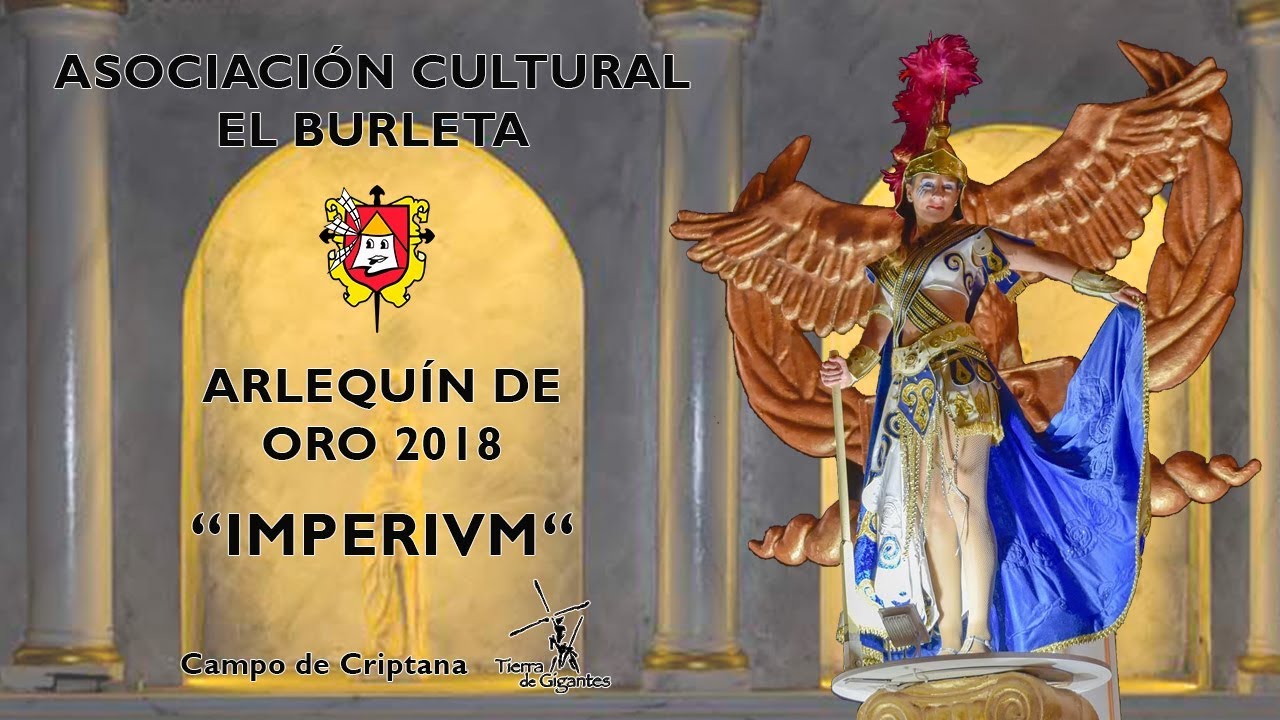 BURLETA ARLEQUÍN DE ORO 2018 - Domingo de Piñata Ciudad Real (Paso por Tribuna)
