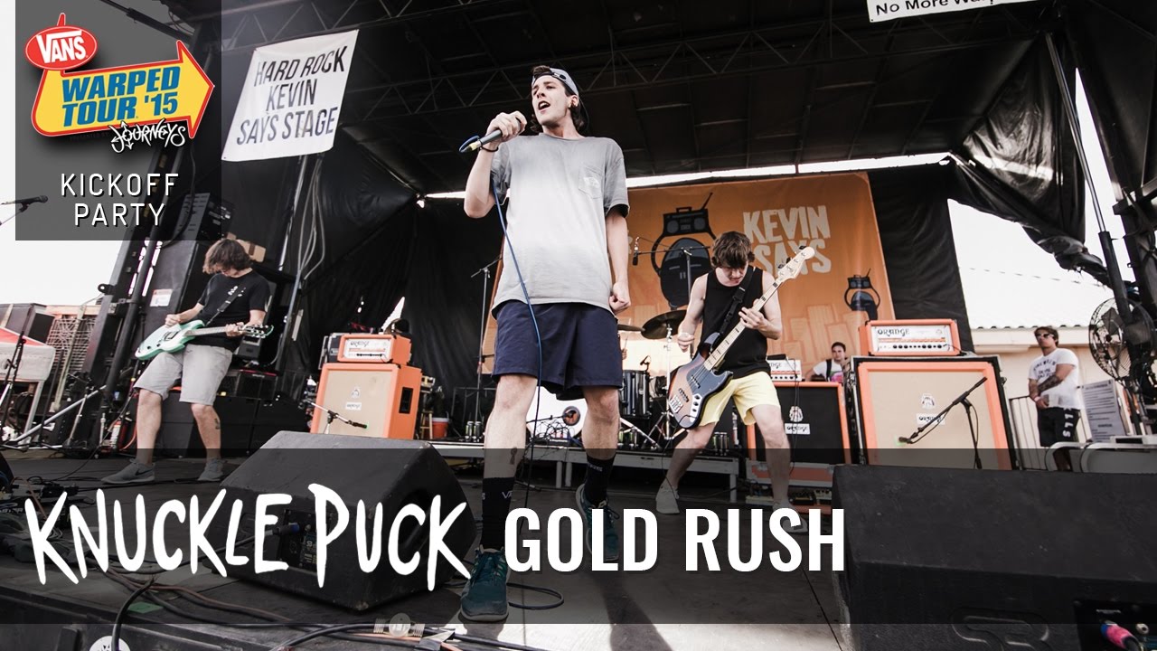 Knuckle Puck - Gold Rush (Live 2015 Warped Tour Kickoff Party)