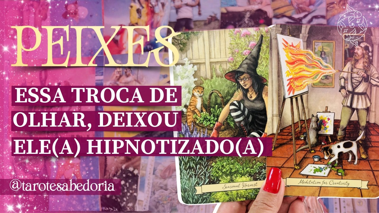 ♓ PEIXES 🤍🔥O QUE ELE(A) SENTE NÃO É PASSAGEIRO, É INTENSO E CRESCE A CADA DIA🔥🤍