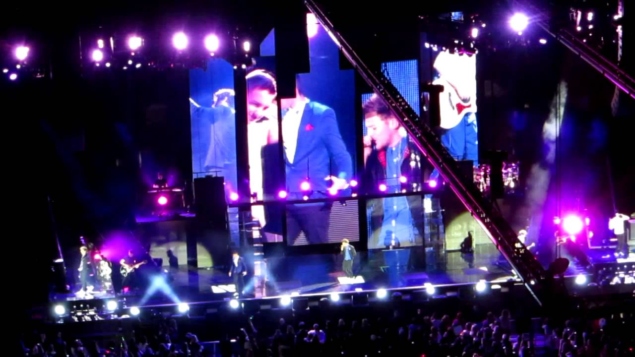[HD] One Direction - Back For You Take Me Home Tour Feb 23rd 2013 evening performance O2 Arena
