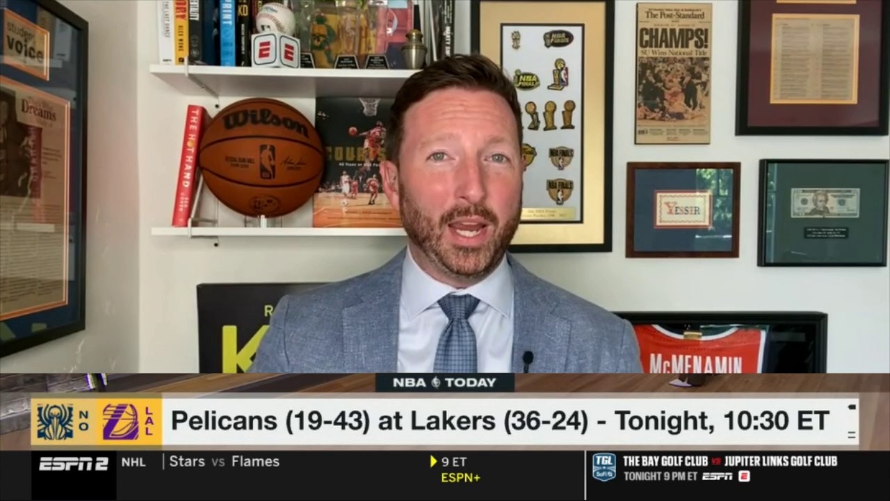 NBA TODAY | Dave McMenamin has the latest on Lakers vs Pelicans starting lineup: LeBron, Luka & AR