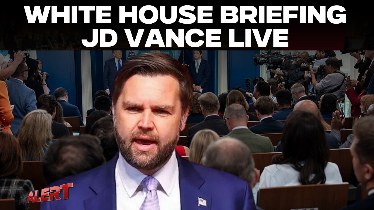 JD Vance LIVE | White House Holds First Press Briefing After Trump Signs Iran Peace Deal | US News
