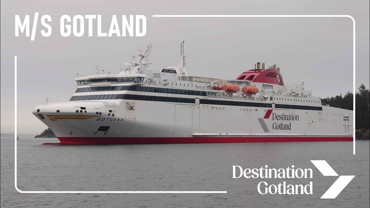 Winter journey with M/S Gotland (+ Bridge & more)