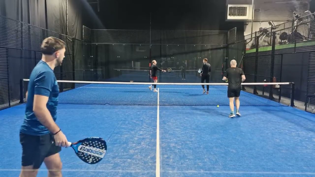 Bol + chabss v Steve + Ben. (6-1, 6-1) ratings 2.4-2.8