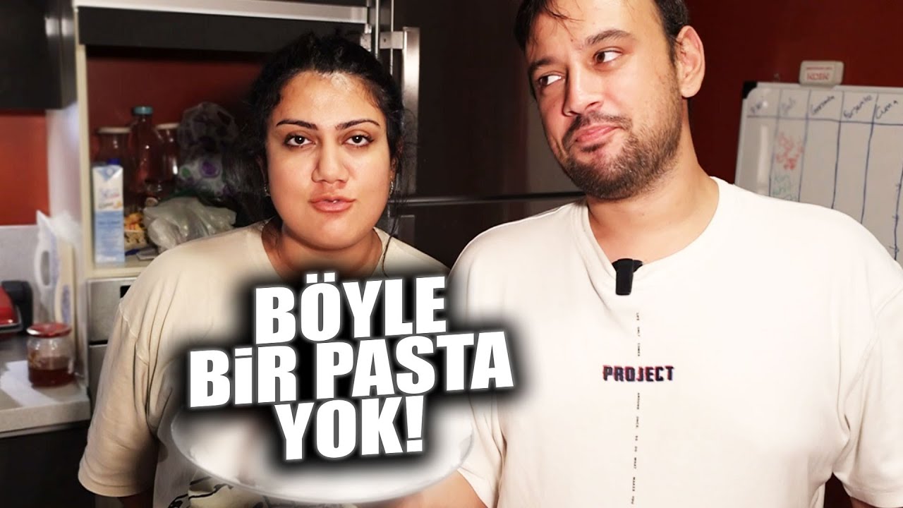 BECERİKSİZ ENİS MUTFAKTA: ÖZEL PASTA YAPIYORUZ (yani deniyoruz)