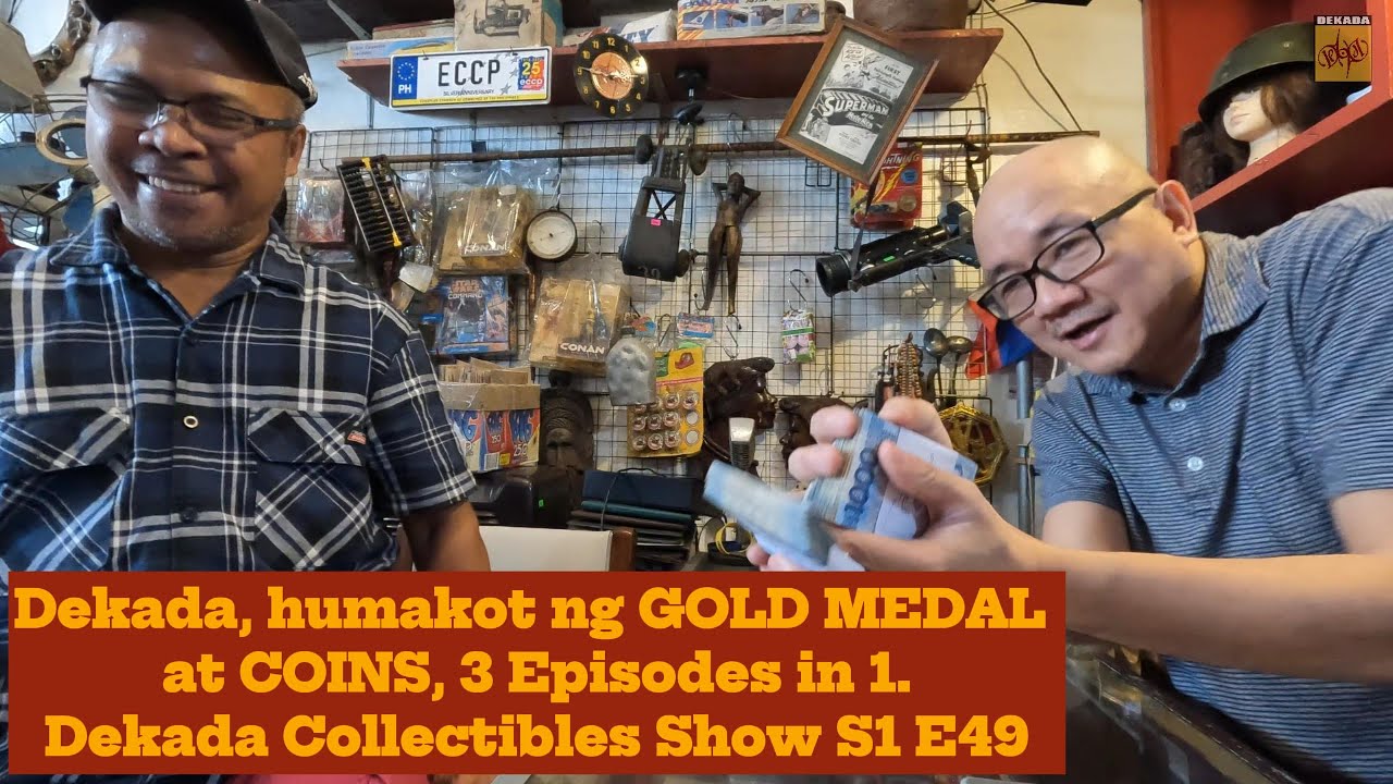 Gold Coins nung Panahon ng Kastila/Gold Medal Galing Barko/Krugerrands mula Japan Surplus DCS S1 E49