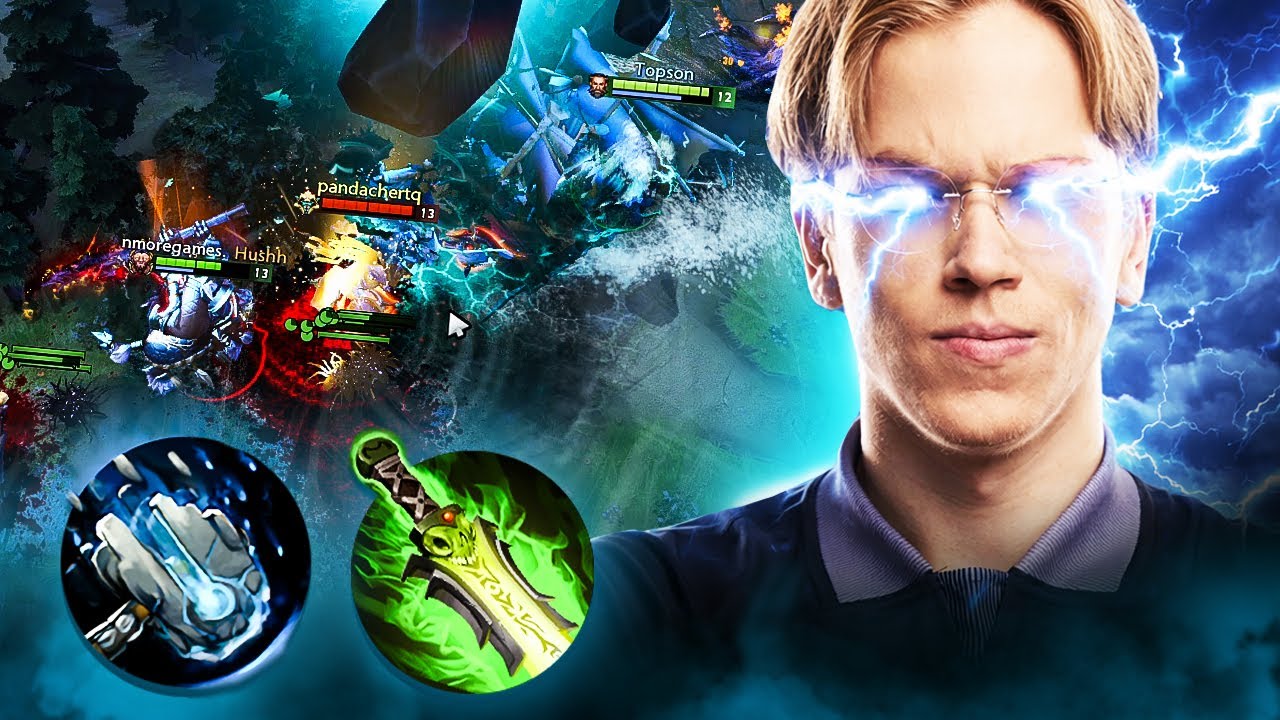 How Topson REALLY plays Kunkka on NEW 7.40 Patch Dota 2