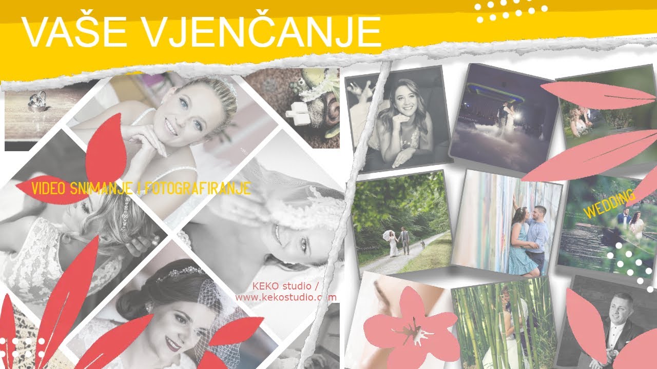 VA&Scaron;E VJENČANJE / VIDEO SNIMANJE & FOTOGRAFIRANJE / 2022 - 2024