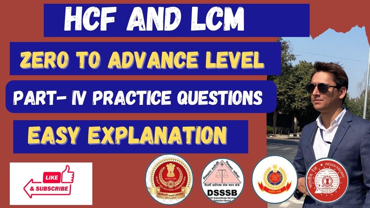 HCF and LCM for SSC CGL latest questions (Part-IV) | Maths by Khan Sir