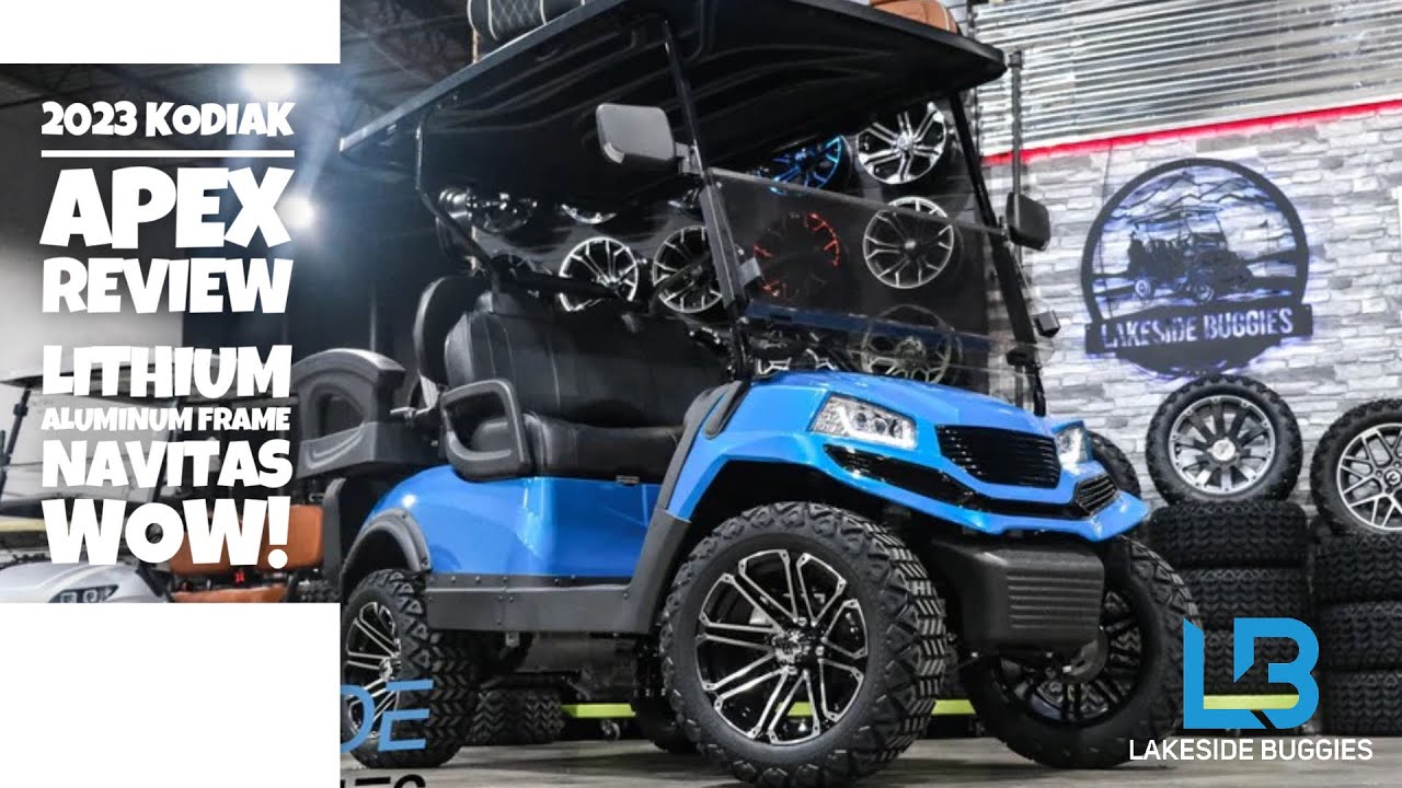 Обзор Kodiak Apex 2023 года — лучший гольф-кар, о котором вы, вероятно, еще не слышали!