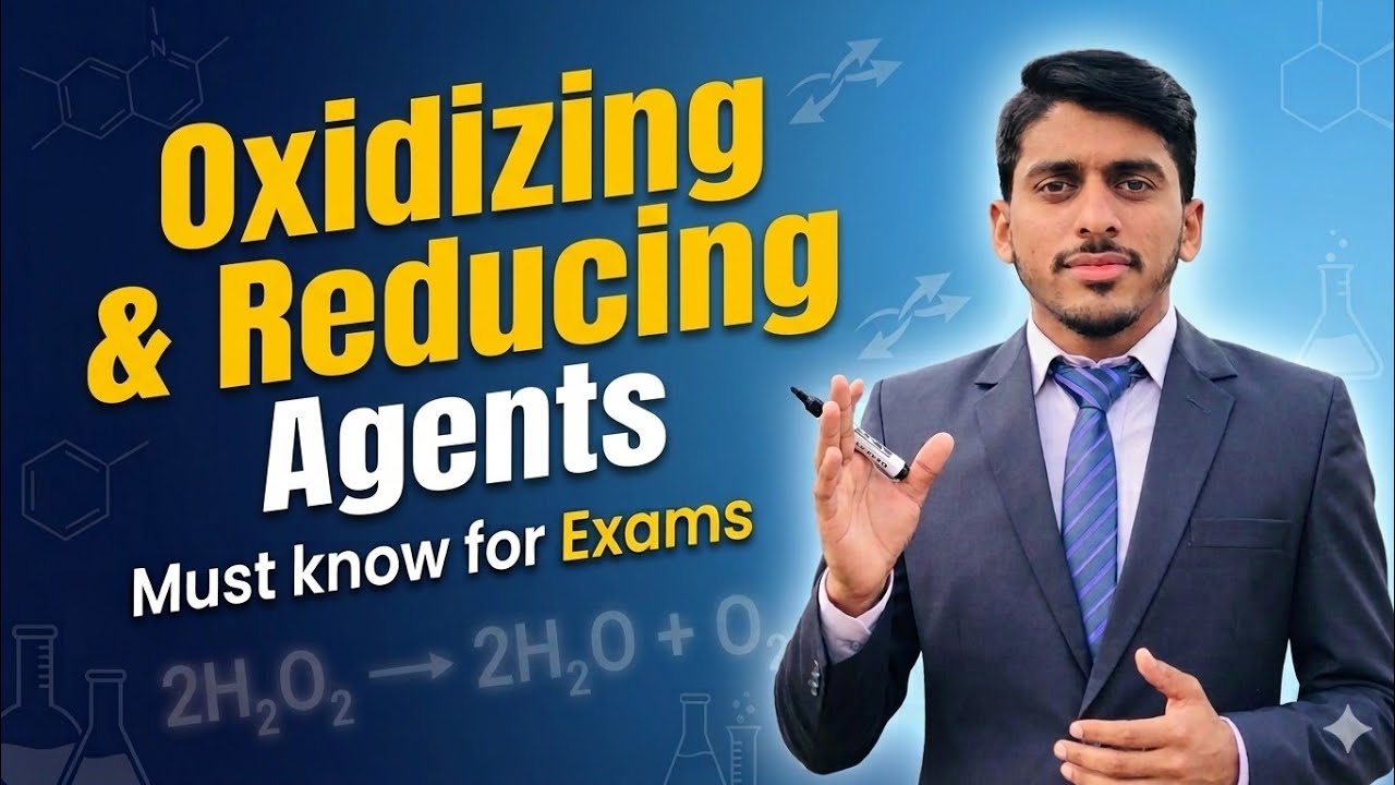 Chem 11 | Chap 10 | Lecture 4 | Difference Between Oxidizing and Reducing Agent | New Syllabus