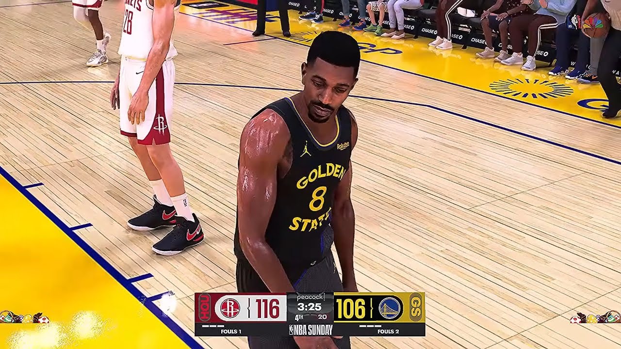 WARRIORS vs ROCKETS FULL GAME HIGHLIGHTS APRIL 6, 2026 NBA HIGHLIGHTS TODAY | NBA 2K26 GAMEPLAY