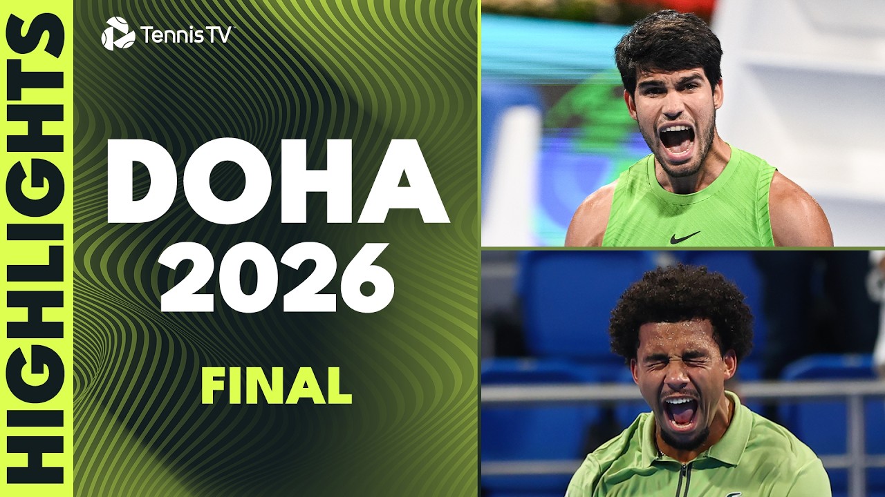 Alcaraz vs Fils For The Title 🏆 | Doha 2026 Final Highlights