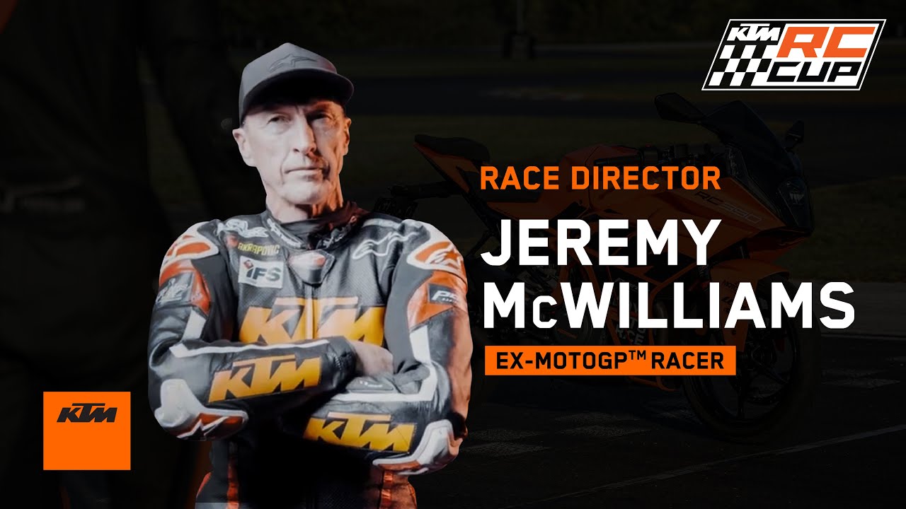 Jeremy McWilliams | Introduction | KTM RC CUP | KTM India