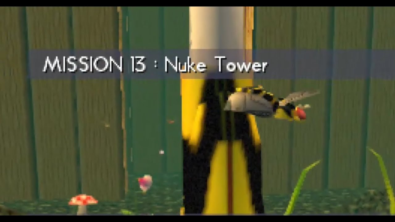 Buck Bumble (N64) - Mission 13: Nuke Tower