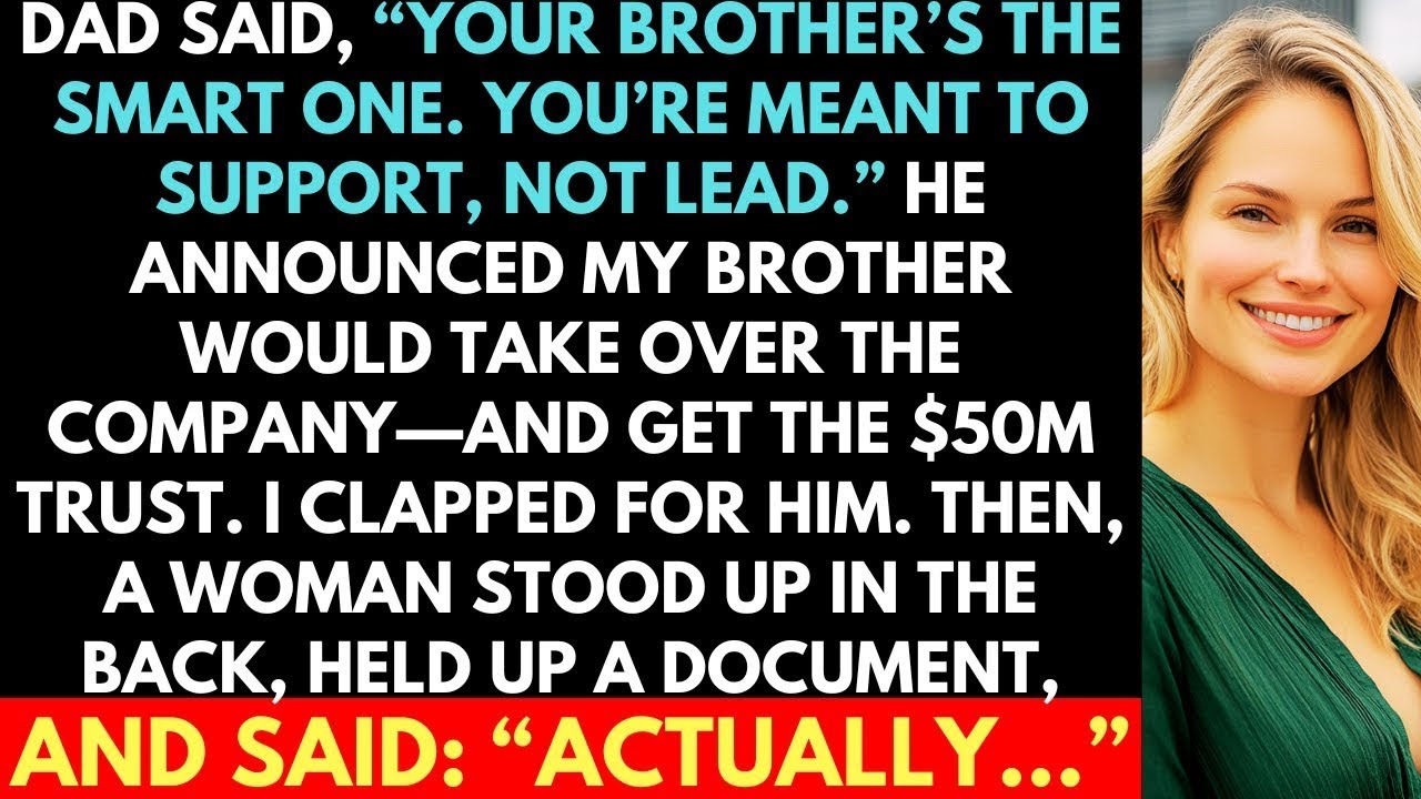 Dad Gave Brother The Company. He Didn't Know Brother Stole My Work.