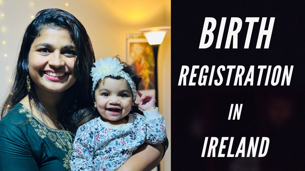 Irish Birth Registration: Everything you need to Know | From Me2Wee - Cybin & Molby | Ireland Vlog