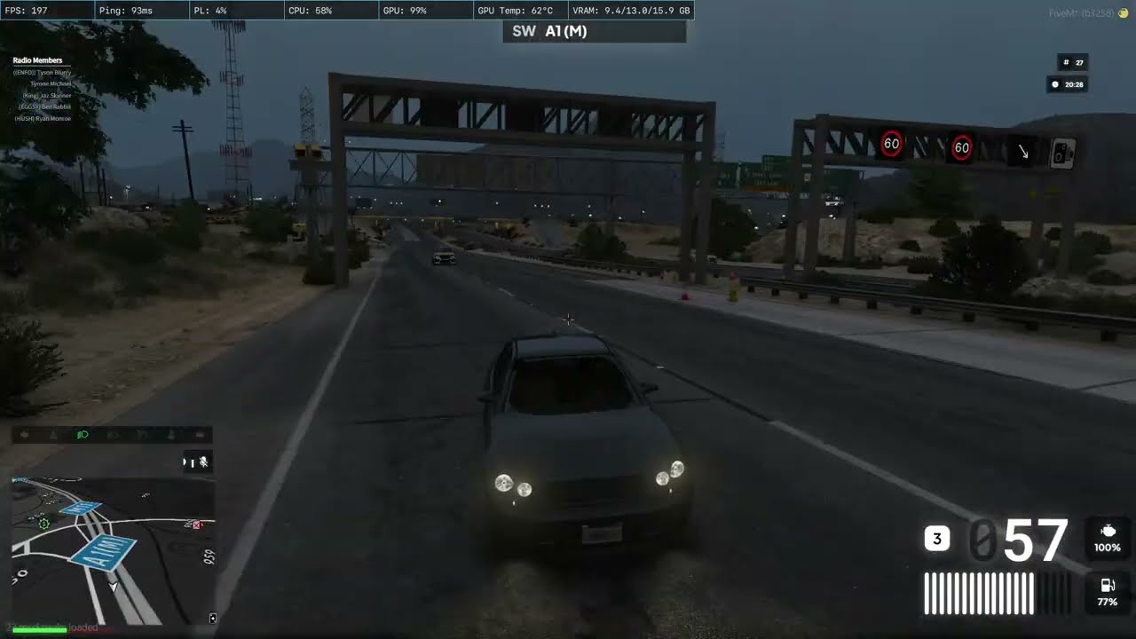Uncut police chase