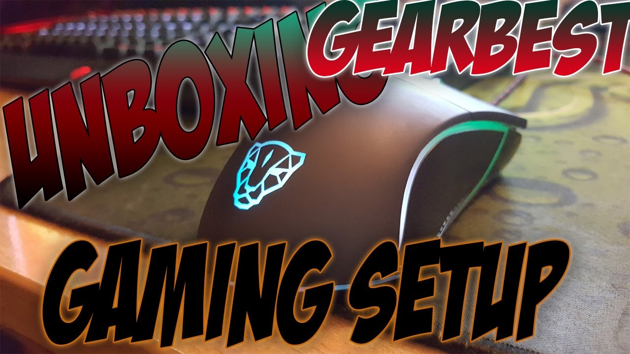 Gearbest Unboxing VFM Gaming setup (greek) !!