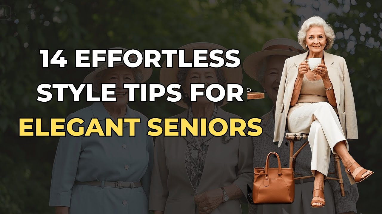 14 Effortless Style Tips for Elegant Seniors