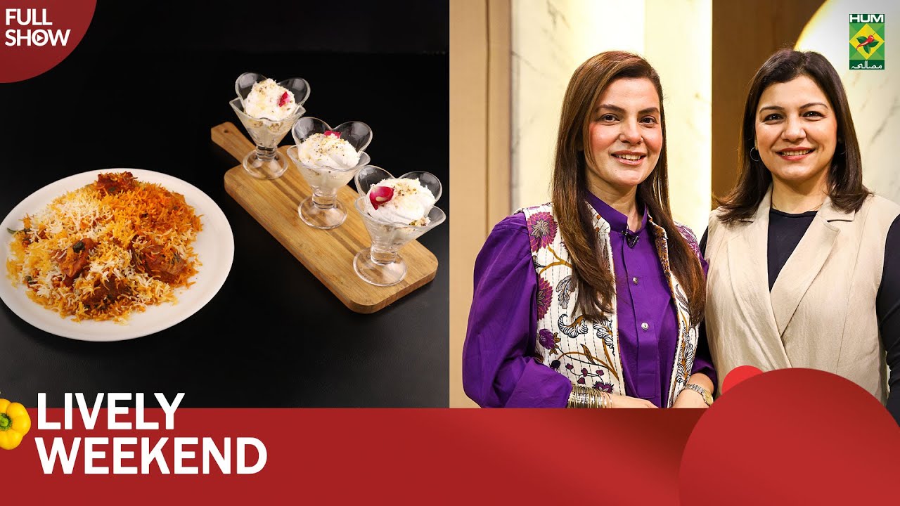 𝗗𝗲𝗴𝗶 𝗕𝗶𝗿𝘆𝗮𝗻𝗶 & (Coconut Dessert) | Humaira & Seemi  | Lively Weekend | Kiran | 19 Jan 25 | MasalaTV