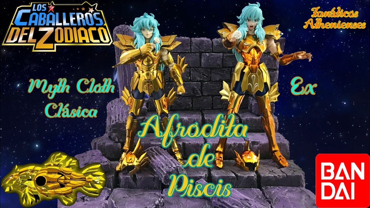 Afrodita de Piscis (Diferencias entre el Myth Cloth Clásico y la versión Ex)