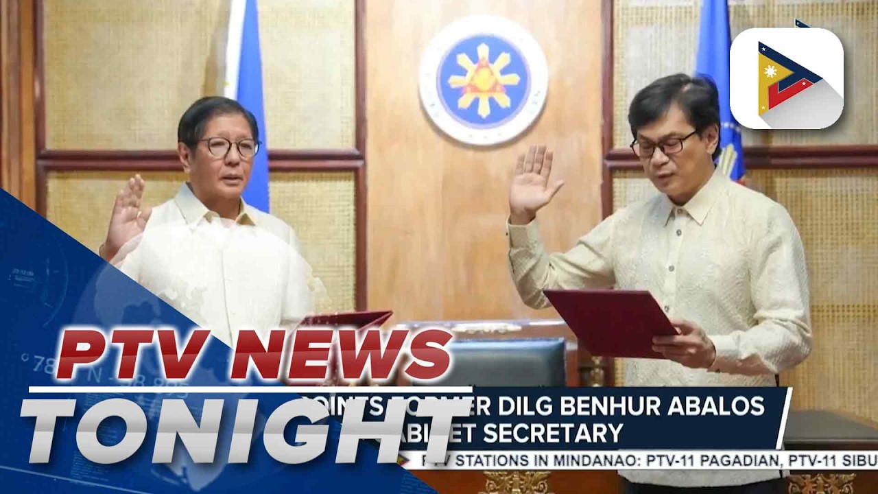 PBBM appoints former DILG Secretary Benhur Abalos as Cabinet secretary