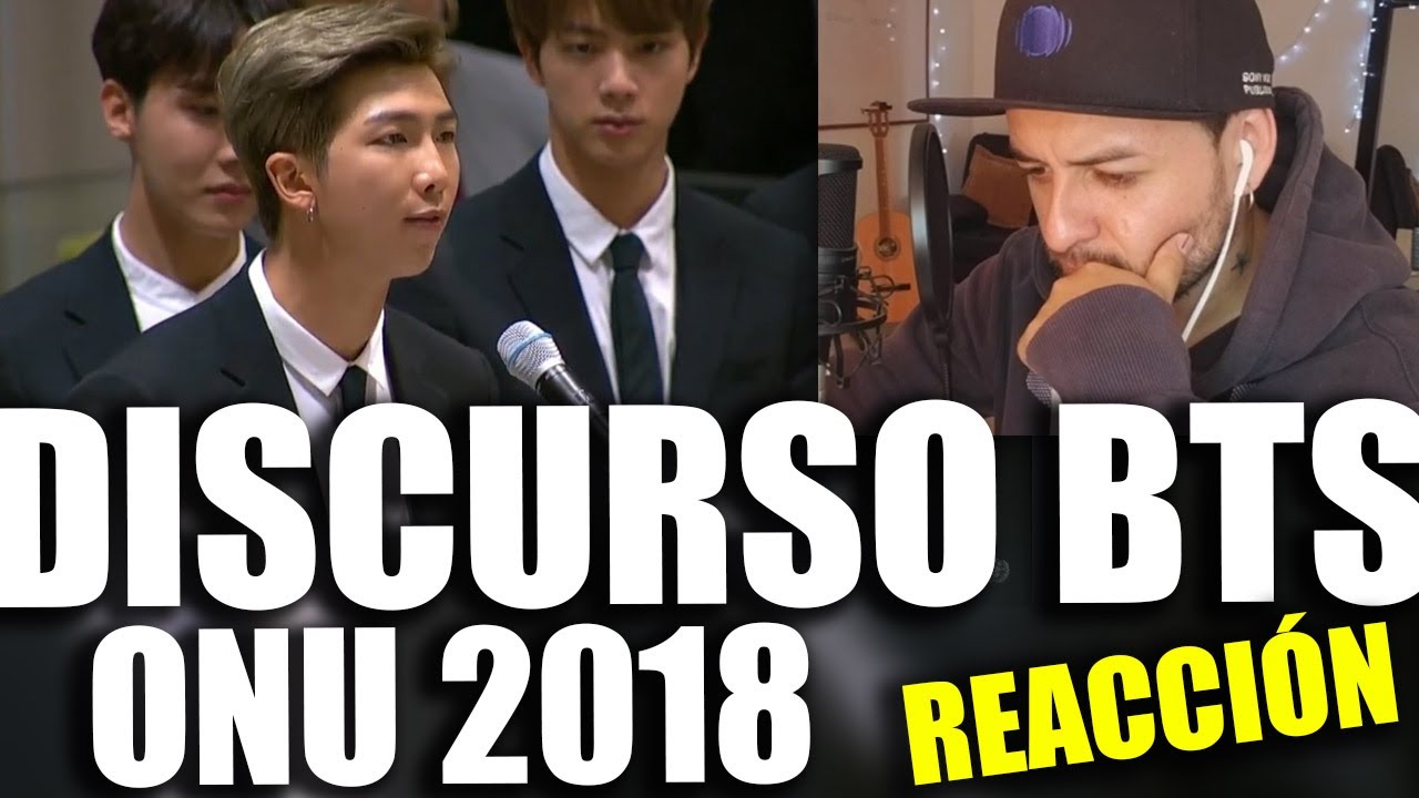 👏 EL GRAN DISCURSO DE RM 🔥 VIDEO REACCION | BTS - Asamblea General de Naciones Unidas 2018 ( ONU )