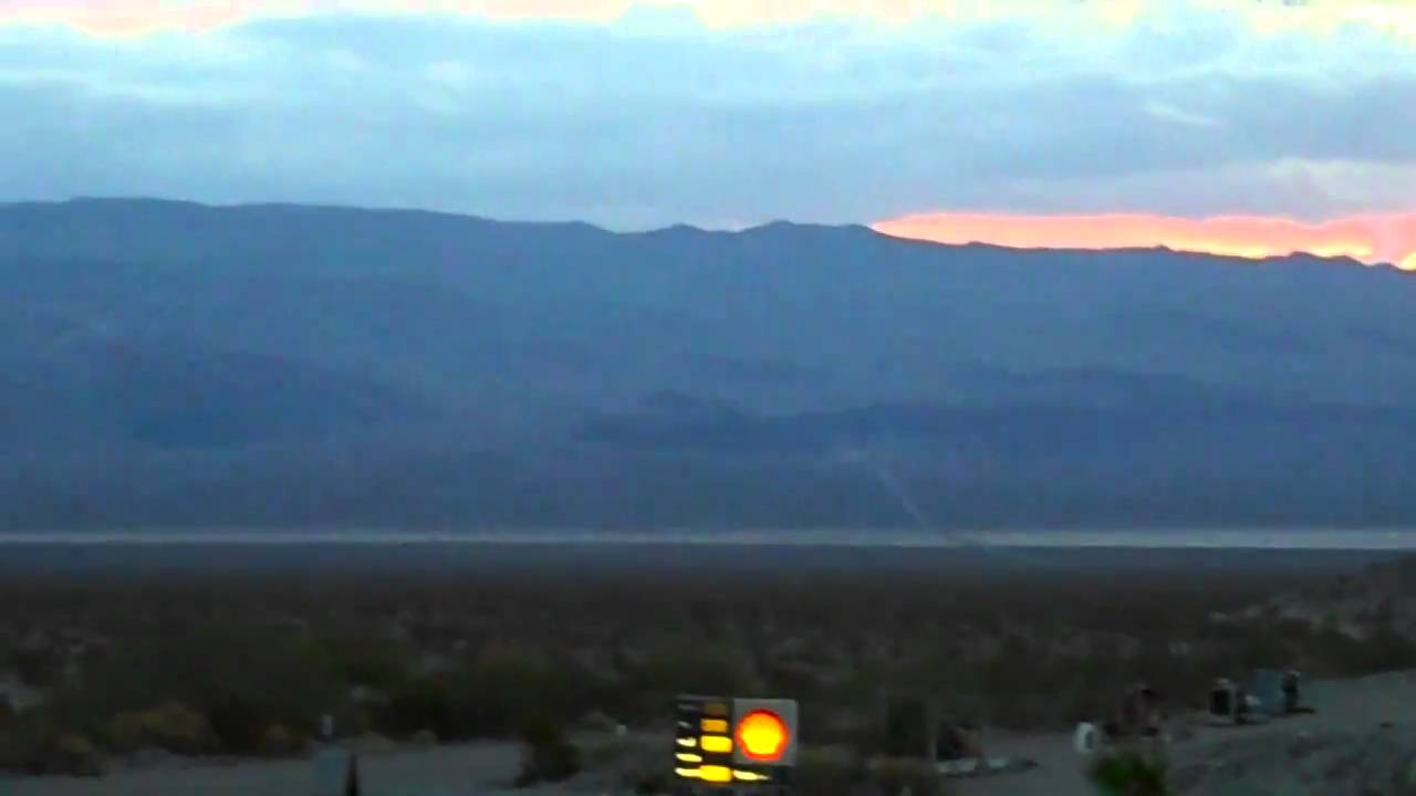 Sunrise at Panamint Springs Resort