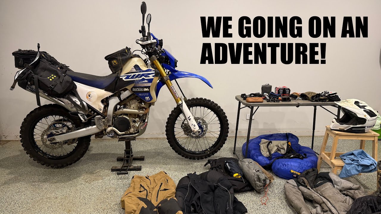 WE ARE GOING ON ANOTHER HUGE DESERT ADVENTURE! WR250R BORDER TRACK EXTREME!