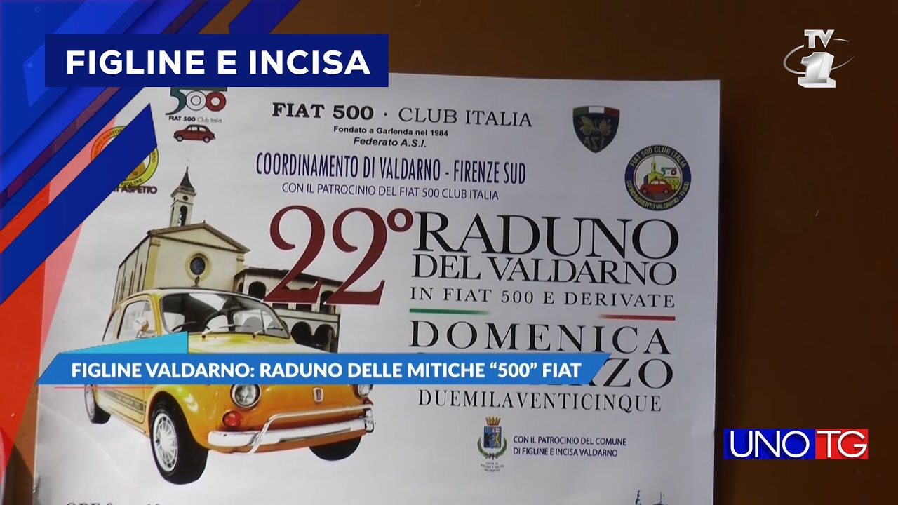 Figline Valdarno: raduno delle mitiche 