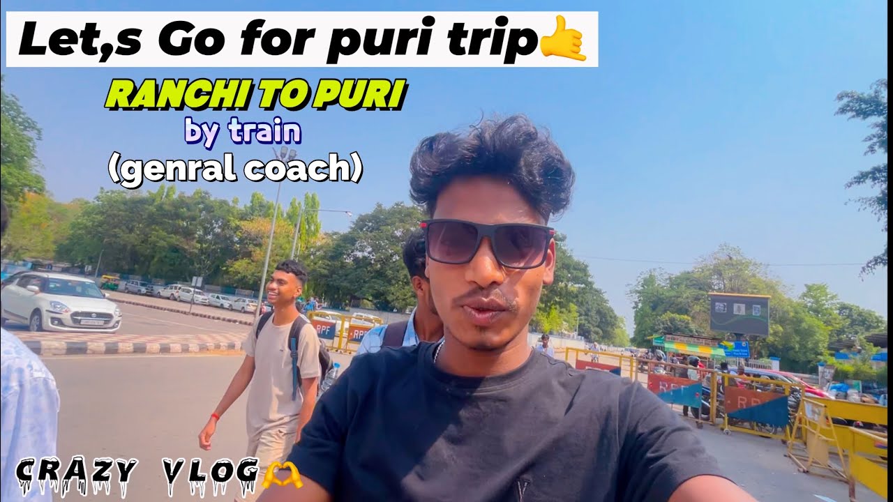 Let’s go for puri trip part-1  by train ranchi to puri in general 🤙 #jharkhand #vlog enjoy moments❤️