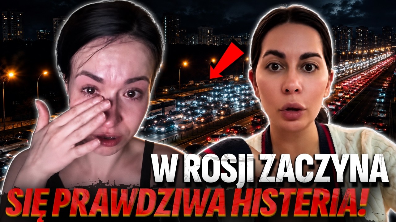 MOSKWA W CHAOSIE! Kolejki po benzynę, b&oacute;jki i wielka panika w Rosji